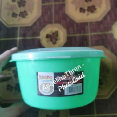 Baskom Tutup Plastik - Baskom Casserole + Tutup CSR Hijau 2290