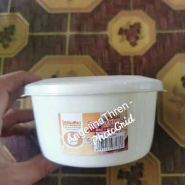 Baskom Tutup Plastik - Baskom Casserole + Tutup CSR Putih 2290