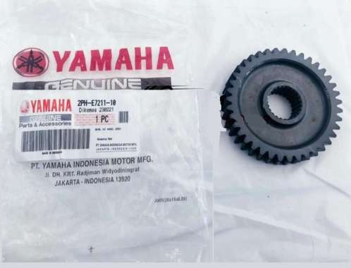 LAWAN GIGI GEAR GIR GARDAN RASIO TENGAH UTAMA 1ST WHEEL 2PH-E7211-10
