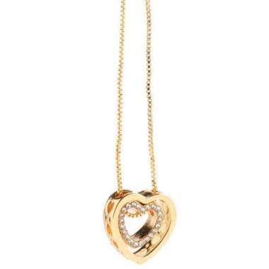 Jual Crystal Necklace Gold Terbaru 