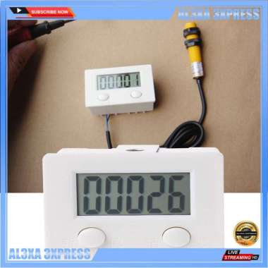 5 Digit Digital Electronic Counter Puncher Magnetic Inductive-