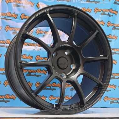 REP VELG RAYS ZE40 RING 18 FBLACK VELG MOBIL MURAH GARASI VELG SURABAYA