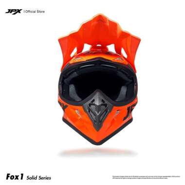 Helm Jpx Fox1 Solid L F. Red Gloss