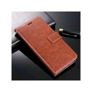 Flip Cover Leather Case Oppo A15/A16 OPPO A15 Brown