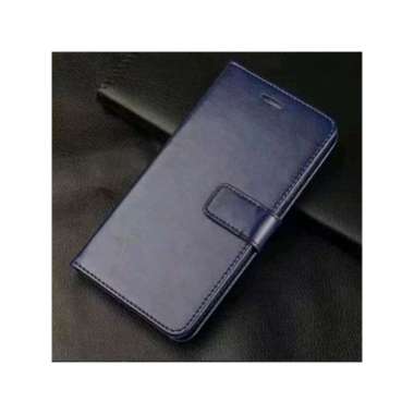 Flip Cover Leather Case Oppo A15/A16 OPPO A16 Navy