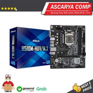 ASRock H510M-HDV/M.2 (LGA1200, H510, DDR4, USB3.2, SATA3)