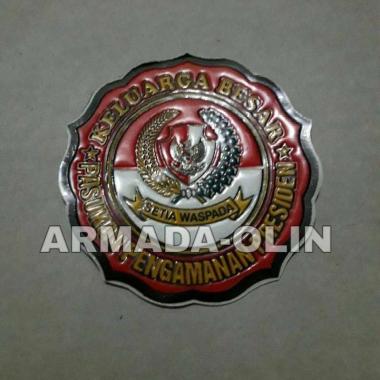 Stiker Paspampres embos Besar / Stiker Paspampres