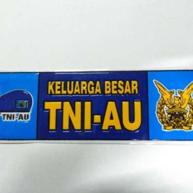 Stiker Embos panjang TNI AU | stiker keluarga besar TNI AU| Stiker TNI