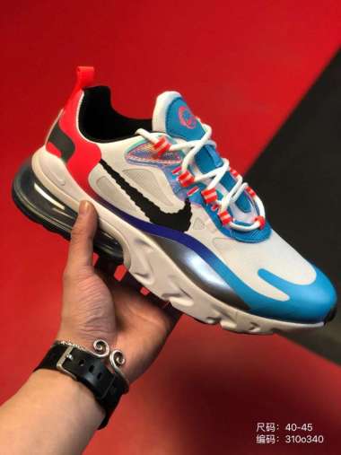 air max 270 react red white