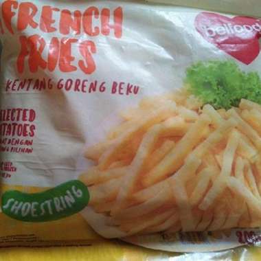 Belfoods French Fries Shoestring Kentang Goreng Shoestring Belfoods 200gr