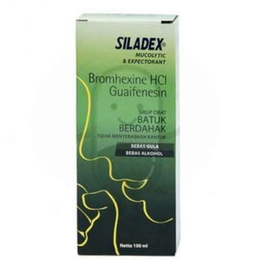 Siladex Mucolytic Expectorant 100ml/Siladex Hijau - Ninety Store
