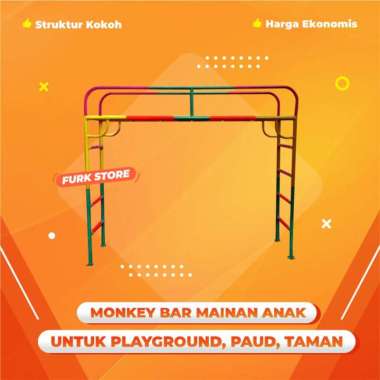 Monkey Bar Anak, Tangga Majemuk Playground, Monkey Bar Outdoor