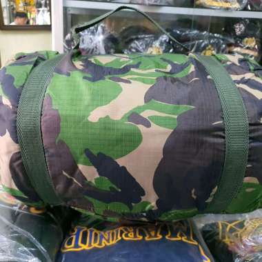 Sleeping bag loreng jatah TNI | Sleeping bag loreng tni jatah tebal sekali dan bagus