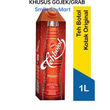 Teh Botol Sosro Kotak 1 Liter / Teh Botol Kotak 1 Liter 1 Dus 12Pcs