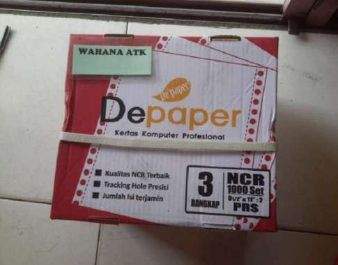 Continuous Form Depaper 9,5 X 11 3 Ply Full / Prs prs (bagi 2)
