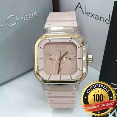 Jam Tangan Wanita Alexandre Christie AC2811 / AC 2811 Rosegold Pink