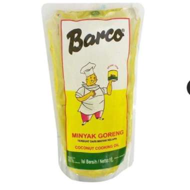 BARCO MINYAK GORENG KELAPA / BARCO REFILL 1 LITER