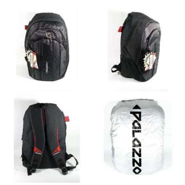 Palazzo 35727M - Tas Ransel Laptop 15" - Free Raincover - Anak Sekolahan