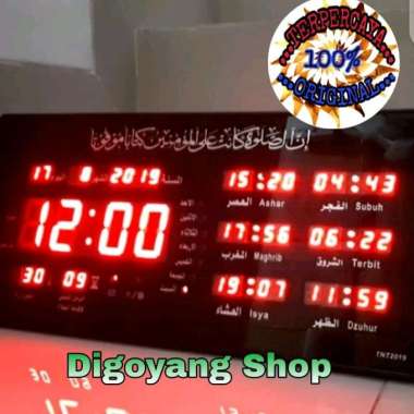 Jam Adzan Digital Jadwal Sholat Otomatis