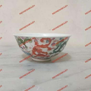 Mangkuk Keramik Beraneka Naga Dinasti Qing