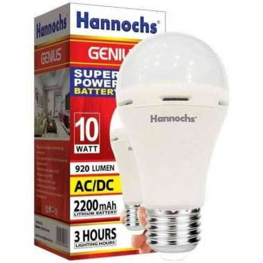 Lampu Emergency Hannochs LED Genius 10w