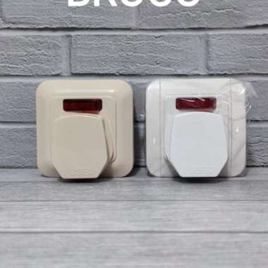 Stop Kontak AC Dan Steker AC BROCO Colokan AC OB Set Gracio BROCO SNI