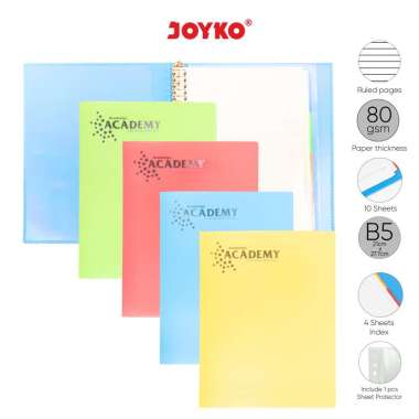 Binder Note Joyko B5-MHAC-M138 Academy Red