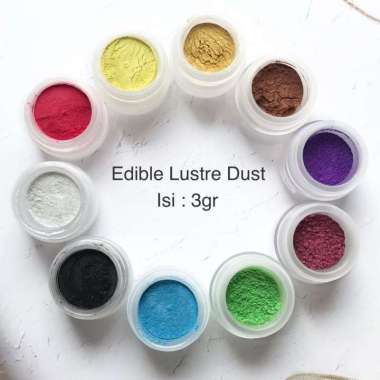 Edible Lustre Dust Powder Bubuk Emas Kue Gold
