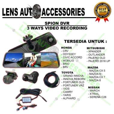 DVR 3 KAMERA MOBIL - KAMERA MOBIL KACA SPION 3 KAMERA