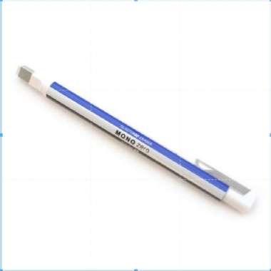 ombow Mono Zero Eraser [Super Fine Rubber Tip] / Penghapus berbentuk Pulpen / uk 2.5 x 5 mm