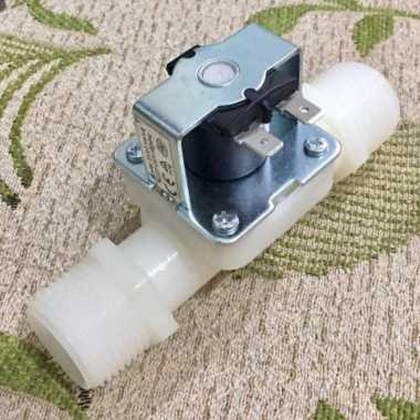 Solenoid Selenoid Valve 1" inch 220v 220 volt Kran Air Elektrik utk Aquponik Bioflok dll