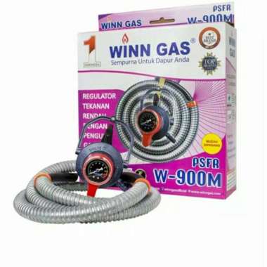 WINN GAS PSFR W-900M PAKET SELANG REGULATOR DOUBLE LOCK
