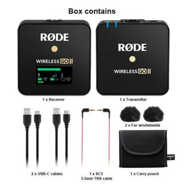 Rode Wireless GO II SINGLE Mikrofon