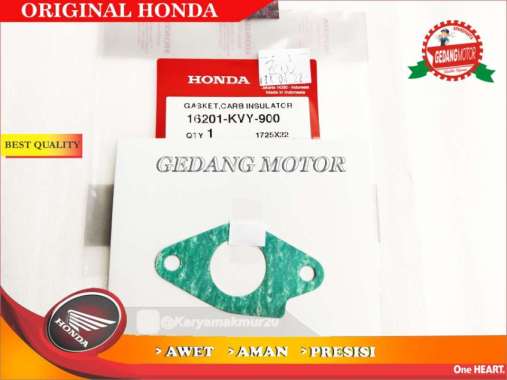 GASKET PAKING MANIFOLD BEAT SCOOPY SPACY ORI AHM 16201-KVY-900