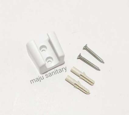 Cantolan shower putih hanger hook cantolan shower cebok braket shower