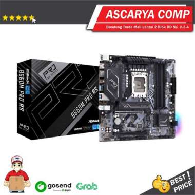 Asrock B660M PRO RS LGA1700 DDR4 MATX