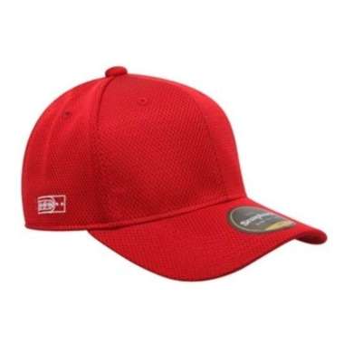 Snapback Topi Baseball Dewasa Polos Merah Mizuno Import One Size