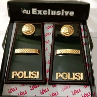 TPH Exclusive LUX Polisi IPDA CATUR -Pangkat PDH IPDA COKLAT -TPH AKBP POLISI