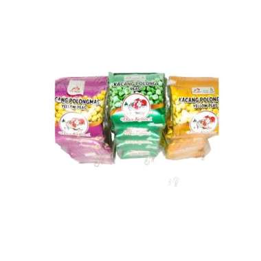 Kacang Polong Dua Kelinci Rasa Ayam Bawang Original dan Barbeque ( 1 Pack 10 pcs) Ayam Bawang