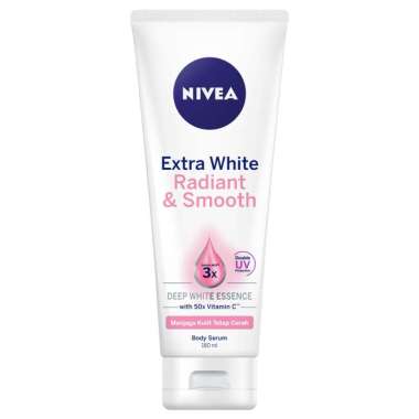 Nivea Extra White Body Serum Radiant & Smooth (Ungu)
