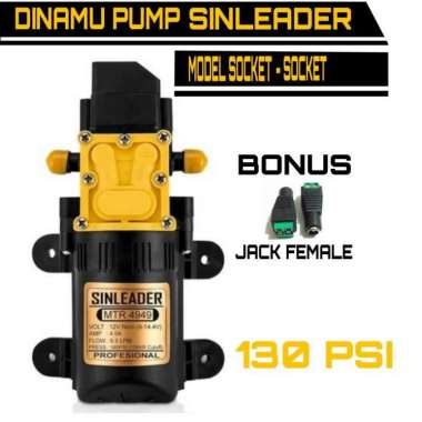 MESIN POMPA AIR DC 12V / POMPA DC SINLIEADER / SINLEADER PUMP 130 PSI SL 130 PSI