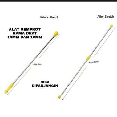 stik sprayer elektrik / Stik antena /Alat semprot hama / drat 14&18mm