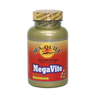 Jual Sea Quill Megavite Multivitamin 60 Tbalet Online Desember 2020 Blibli