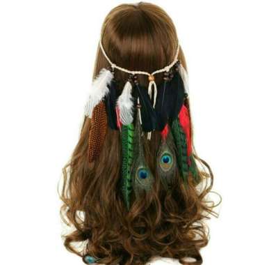 Jual Feather Headband Terbaru - Harga 