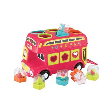 ELC shape sorting bus RED
