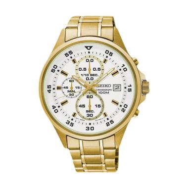 jual seiko chronograph jam tangan pria