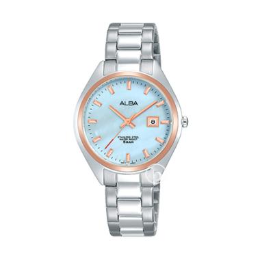 Alba AHX1-Q7.10 Casual Jam Tangan Wanita [Original] Blue Silver