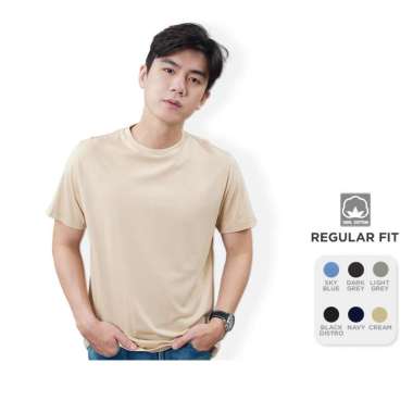 Goto Shiro T-Shirt Baju Kaos Polos Pria Wanita Unisex Supima Cotton BLACK DISTRO M