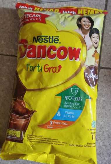 Promo Harga Dancow FortiGro Susu Bubuk Instant Cokelat 1000 gr - Blibli