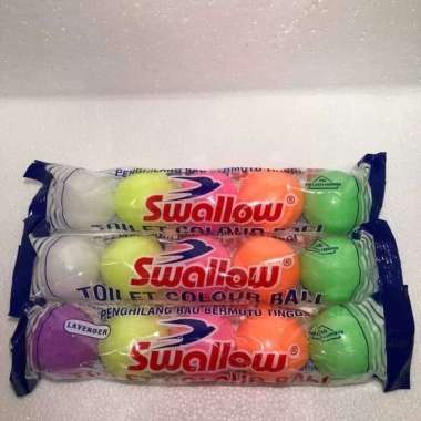 SWALLOW Color Ball Kamper Kapur Barus Isi 5